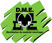 Logo Distribution Matériel Electrique - D.M.E.