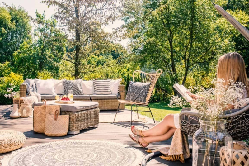 Une terrasse propre pour le printemps