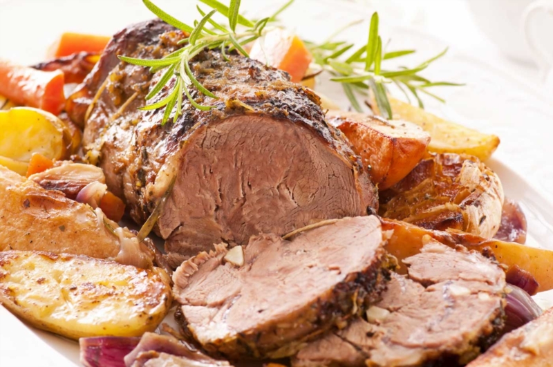 The recipe of leg of lamb