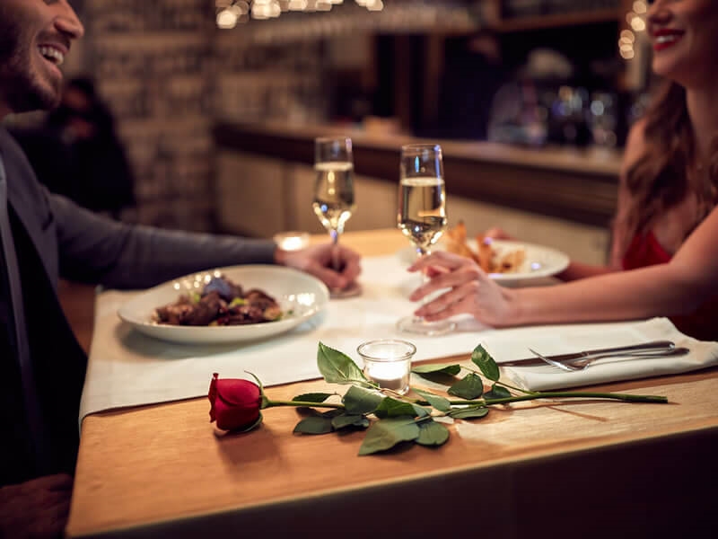 Choose your restaurant for Valentine's Day