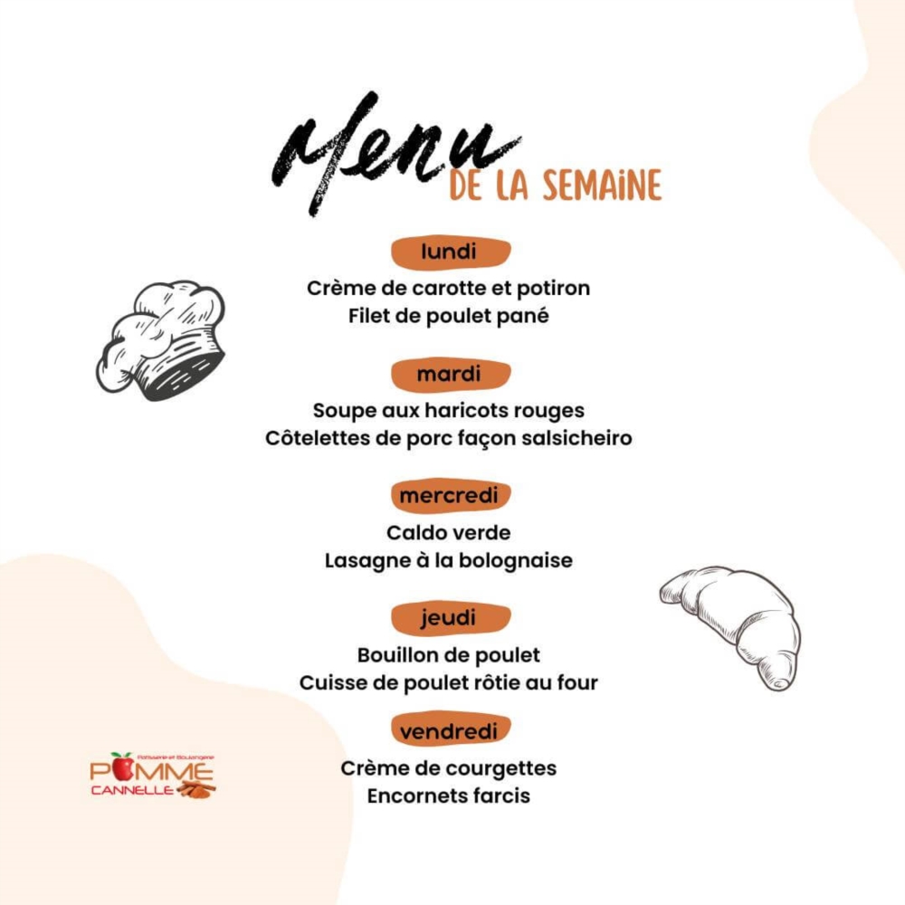 Restaurant & Menu du jour