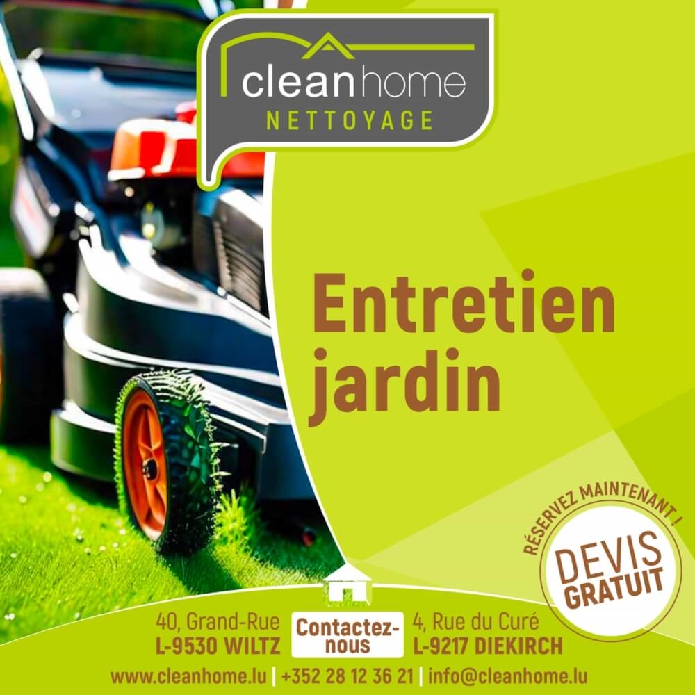 Un extérieur propre et agréable!