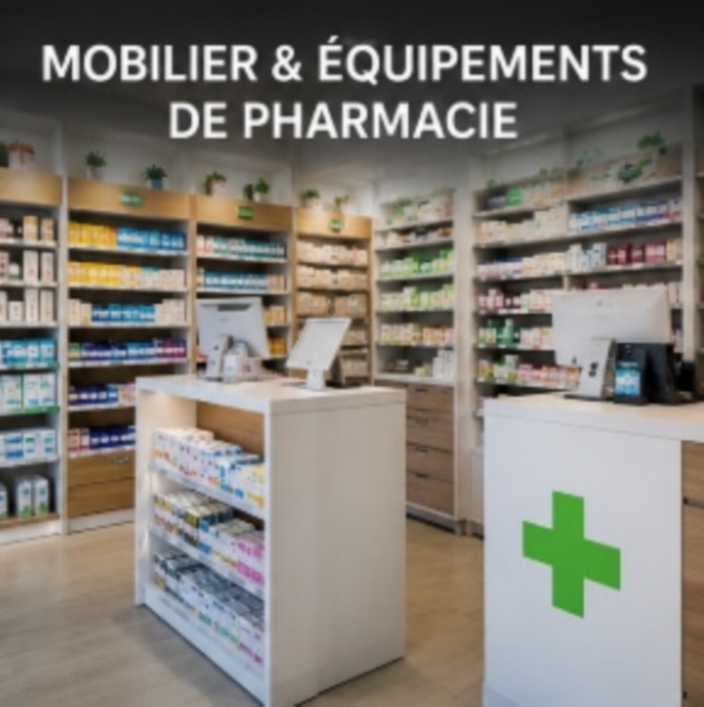 Mobilier & Équipements de pharmacie