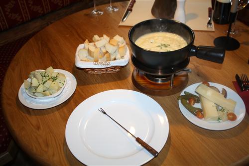 Fondue au fromage