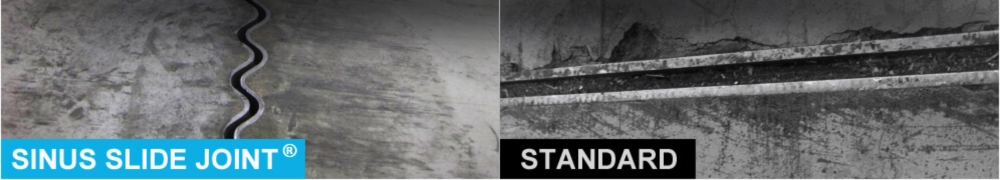 Notre procédé innovant : le joint sinusoïdal CONTEC SINUS