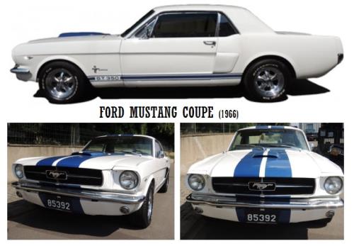 Rent a Mustang Model "Coupe"