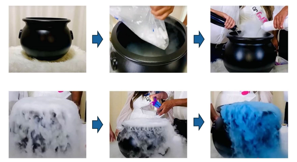 Reveal’ICE - kit complet pour les fêtes Gender Reveal