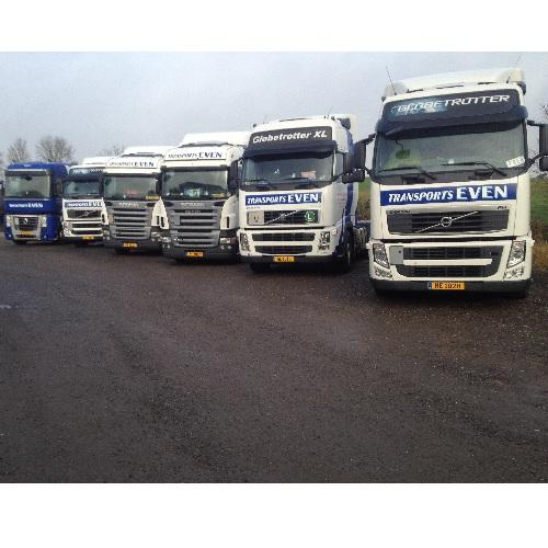 The Transports Even fleet in Europe