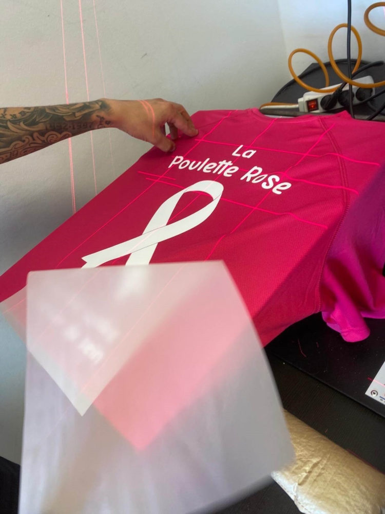 Impression sur textile