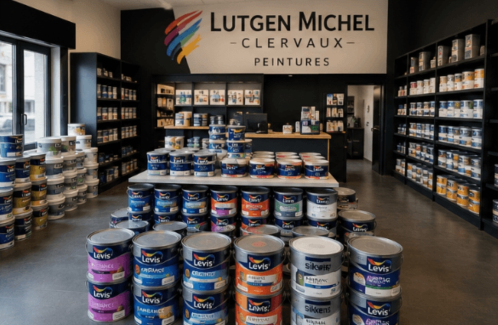Peintures de qualité pour tous vos projets à Clervaux