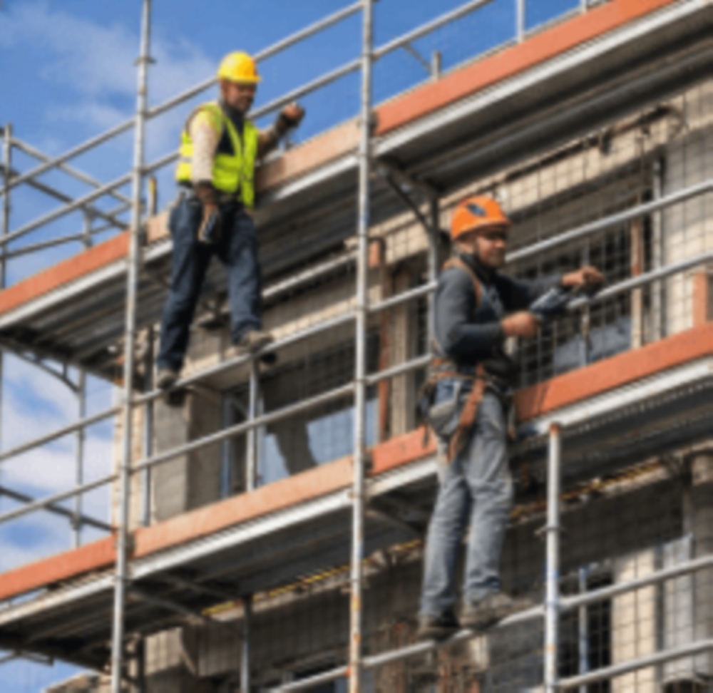 Des solutions complètes en échafaudage et accès en hauteur 