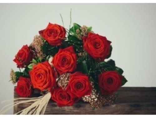 Bouquet de roses rouges