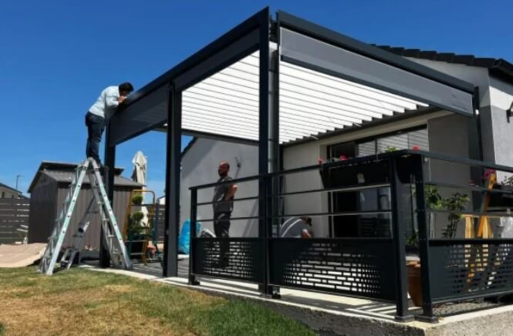 Installation de pergolas bioclimatiques