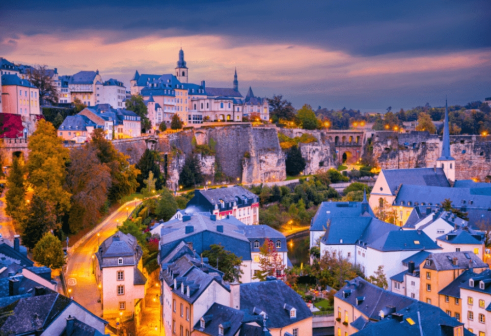 Visite de la ville de Luxembourg