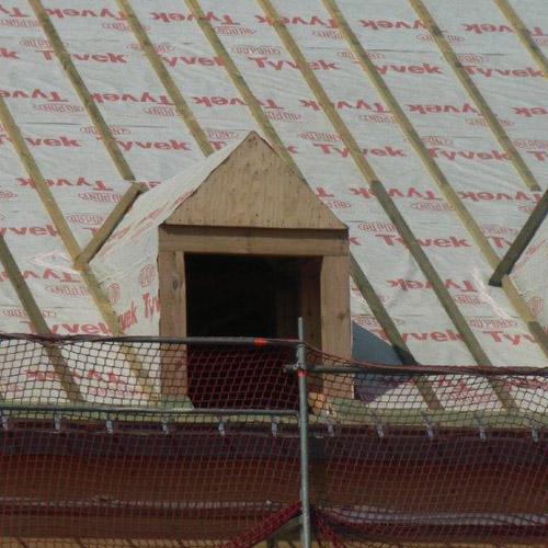 Chantier Fuussekaul : nouvelle toiture