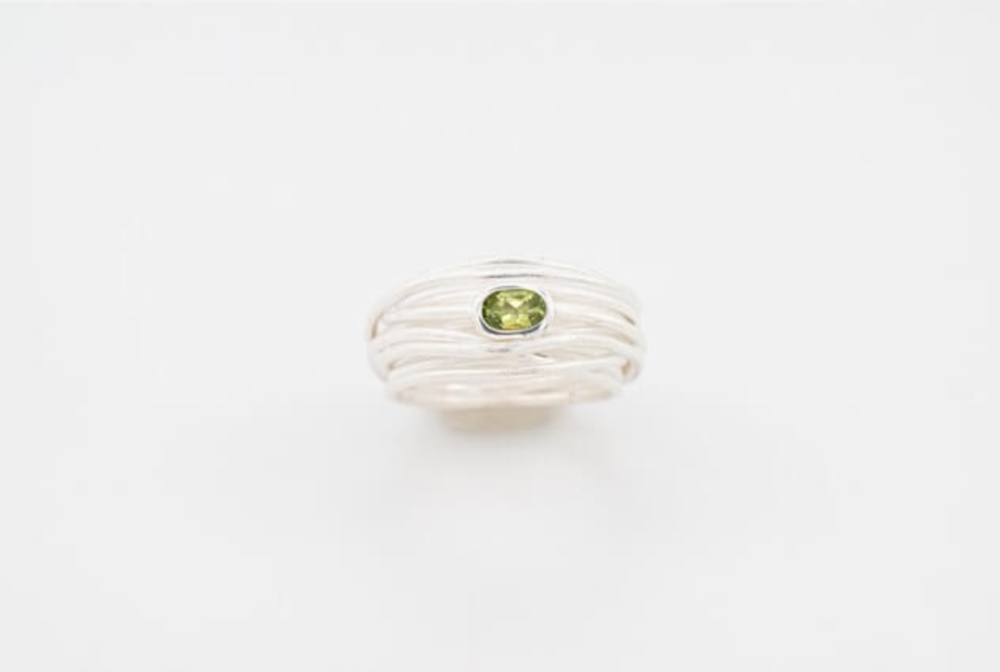 Ringe - Sterling Silber mit echten Edelsteinen