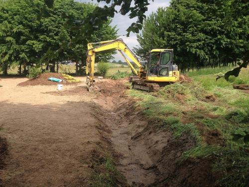 Travaux de terrassement