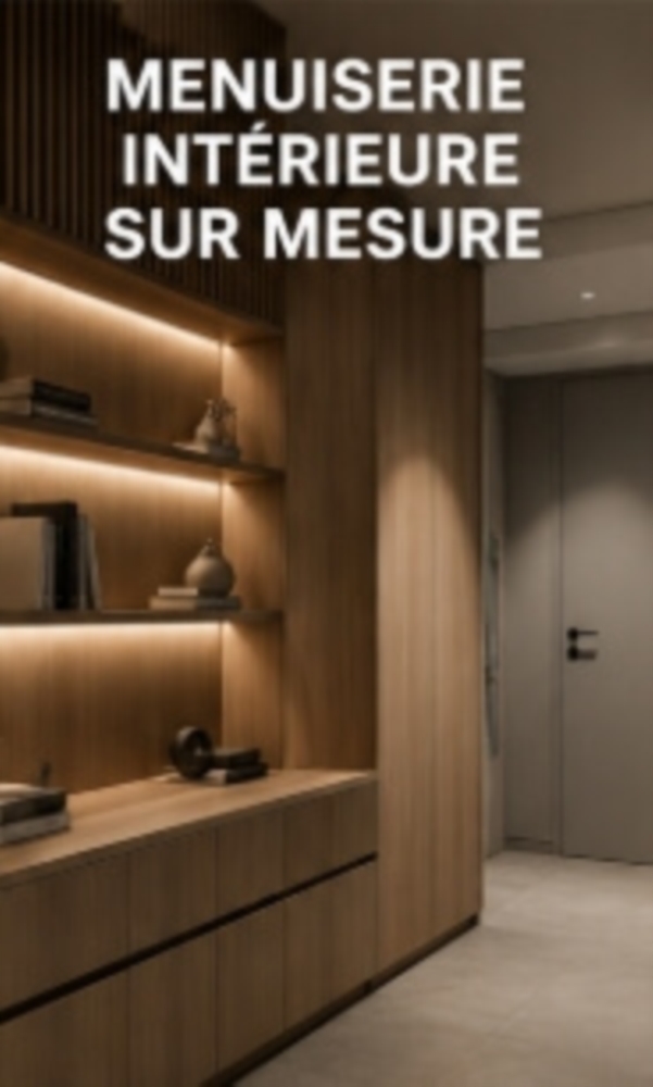 Menuiserie intérieure sur mesure