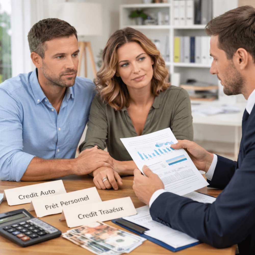 Regroupement et rachat de crédits