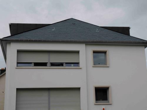 Création de lucarne sur toiture ardoise