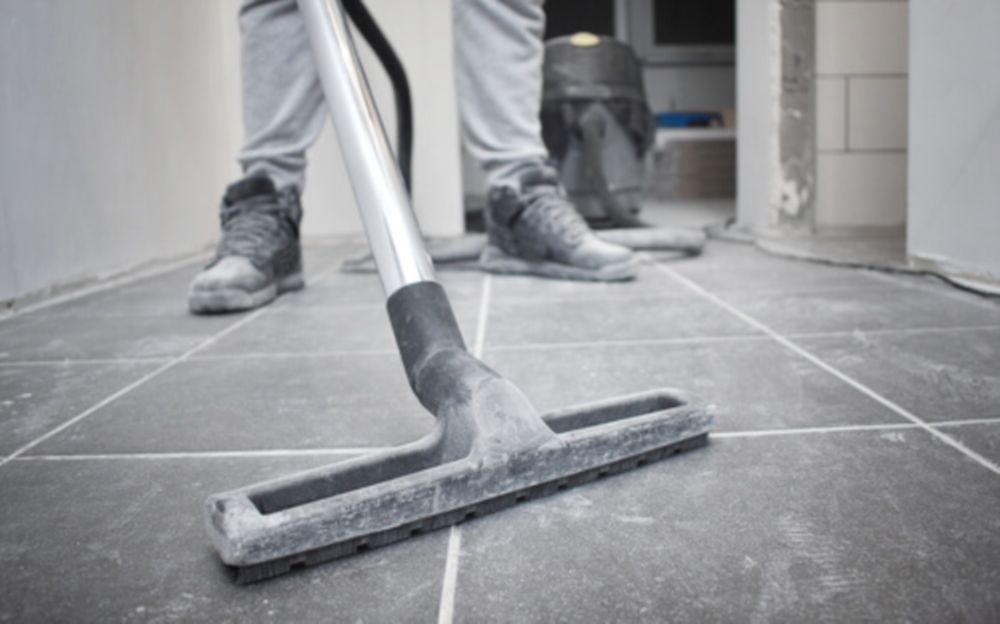 Le nettoyage après travaux