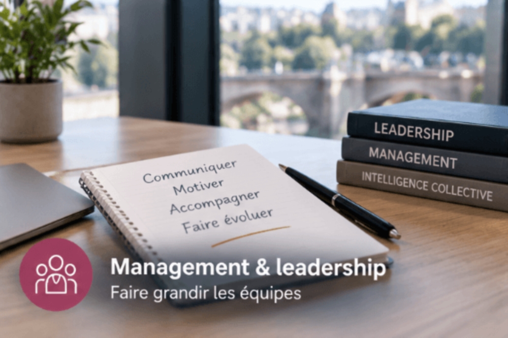 Management & leadership : faire grandir les équipes