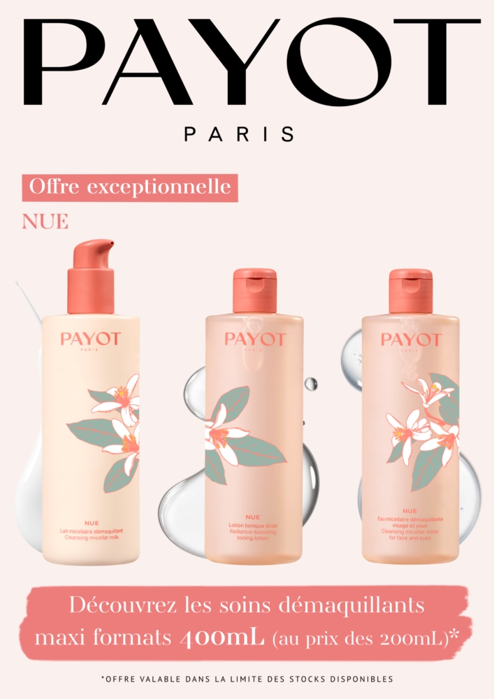 Promotion Démaquillants PAYOT