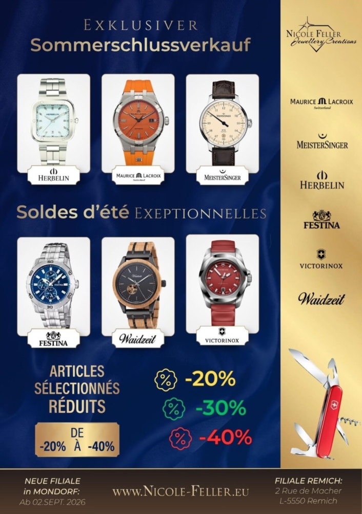 Soldes de fin d'été
