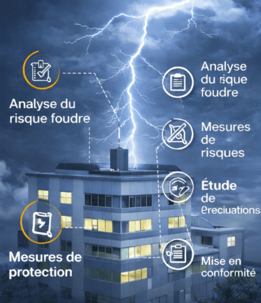 Étude de risque foudre