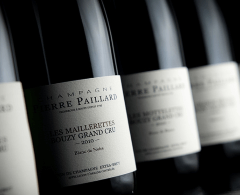 Vente de vins de champagne