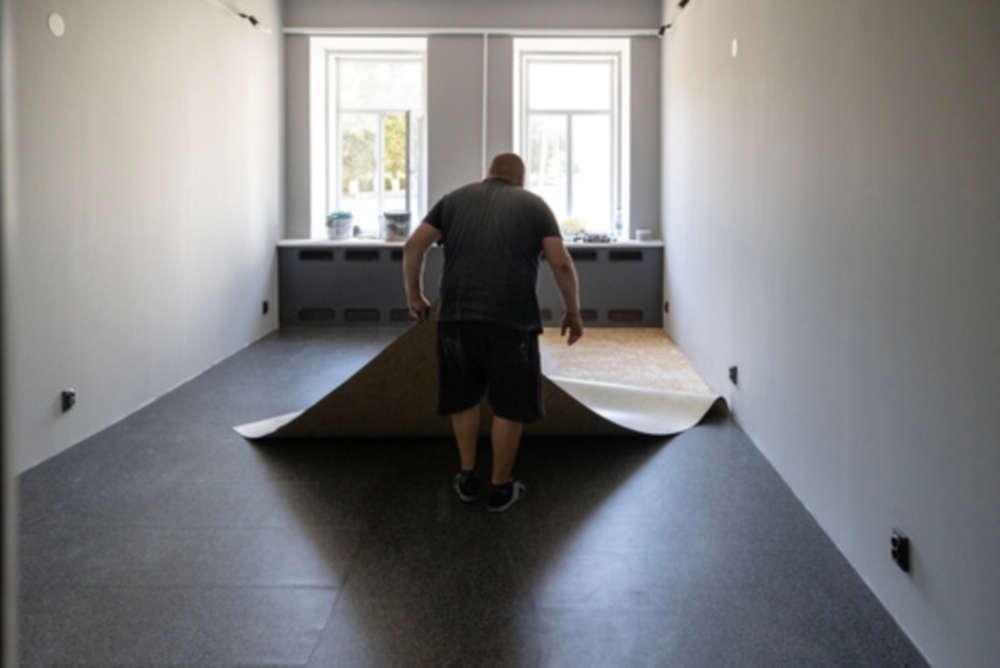 Pose de revêtements de sols souples