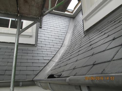 Couverture en ardoise naturelle