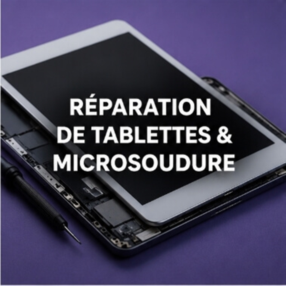 Réparation de tablettes & microsoudure