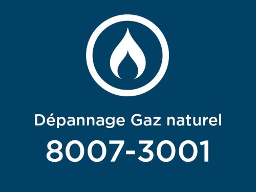 Urgence / Dépannage Gaz naturel 24h/24 - 7j/7