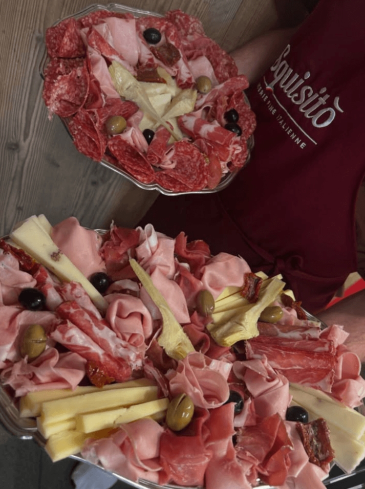 Charcuterie Et Fromages Italiens