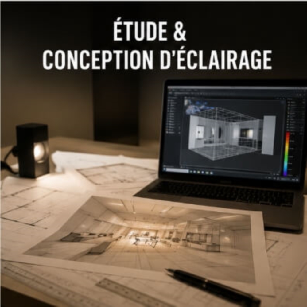 Étude & Conception d'Éclairage