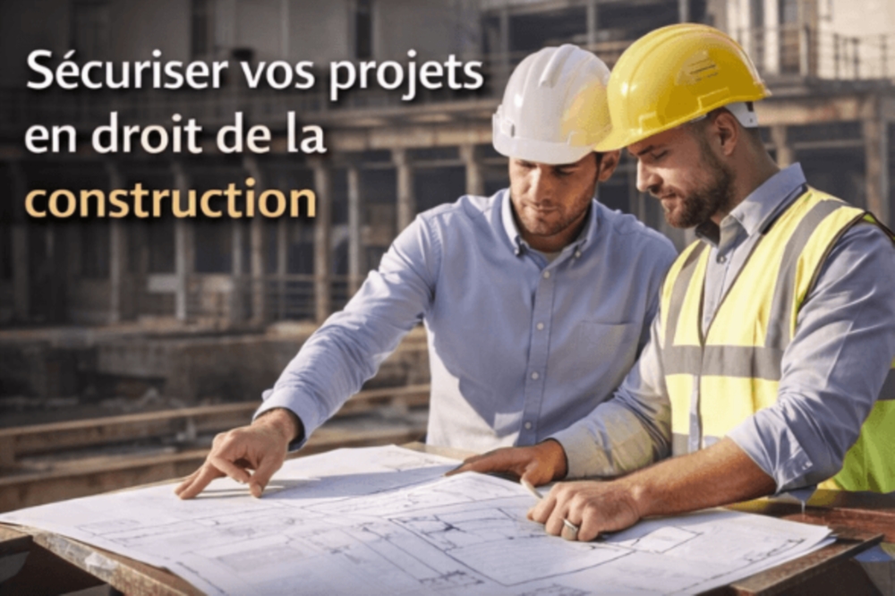 Droit de la construction : sécuriser vos projets