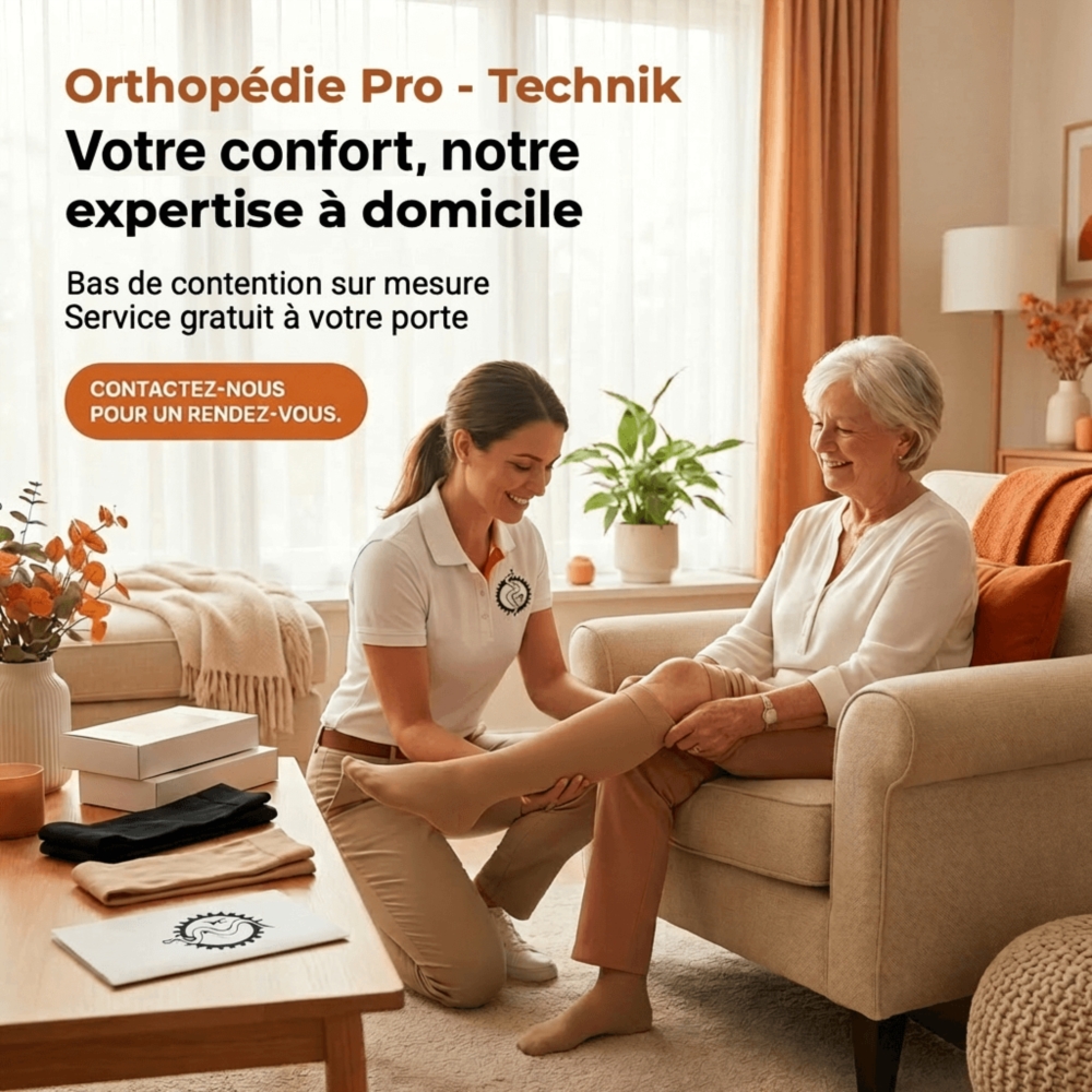 Kompressionsstrümpfe in Luxemburg - KOSTENLOSER Service