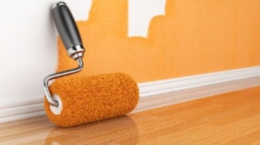 Innenanstrich, Lasur- und Spachteltechnik