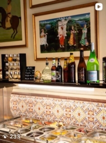 Buffet pour découverte