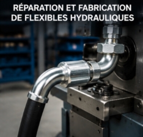 Réparation et fabrication de flexibles hydrauliques