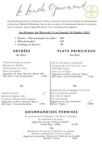 Lunch Gourmand