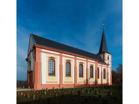 Restauration de l'église baroque de Junglinster