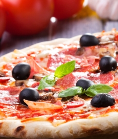 Nos pizzas