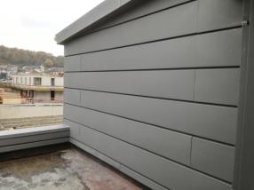 Toiture en zinc à joint debout