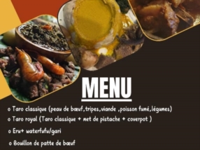 Menu du jour 