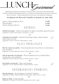 Lunch Gourmand