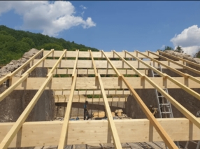 Charpente et structure du toit