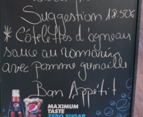 Suggestion du chef – 18,50 €