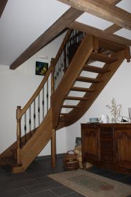 Escalier en bois